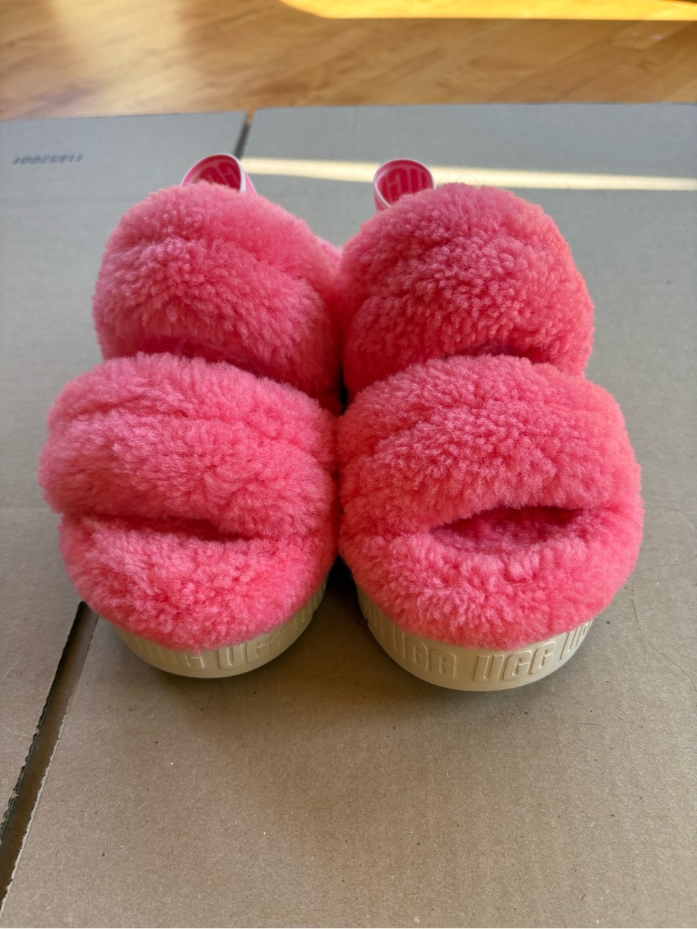 UGG Women’s Fluff Platform Slippers - Picture 3 of 3